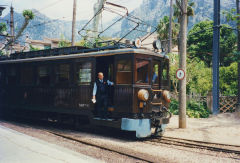 
Soller Railway '4' at Palma, Mallorca, May 2003